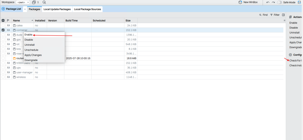 نصب Container در میکروتیک آموزش نصب Container در میکروتیک کانتینر در MikroTik راهاندازی Container در RouterOS اجرای داکر (Docker) در میکروتیک Container در RouterOS ورژن 7 آموزش استفاده از Container در میکروتیک نصب پکیج Container روی میکروتیک راهاندازی سرویسها با Container در میکروتیک نصب Pi-hole روی میکروتیک با Container اجرای V2Ray روی میکروتیک با Container Container package در میکروتیک چیست تفاوت Docker و Container در میکروتیک فعالسازی Container در میکروتیک بهترین کاربردهای Container در RouterOS خطاهای رایج در نصب Container میکروتیک